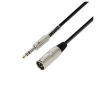 Adam Hall 3 STAR XLR Male x Jack TRS Cable 3m
