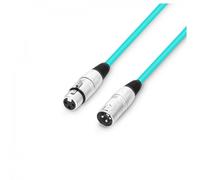 Adam Hall 3 STAR XLR Microphone Cable 1m Green