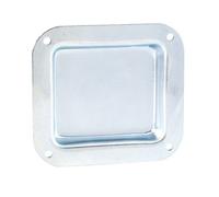 Adam Hall 38080 Galvanised Steel Castor Dish for Stacking Flightcases
