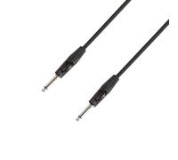 Adam Hall 4 Star Series 3m Rean 6.3mm Jack Mono to 6.3mm Jack Mono Instrument Cable