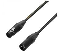 Adam Hall 5 STAR Neutrik XLR Microphone Cable 1m