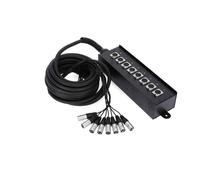 Adam Hall Cables K 8C 10 - Multicore Stagebox 8 x send | 10m