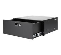 Adam Hall 87404 4U Steel Rack Drawer With Lock