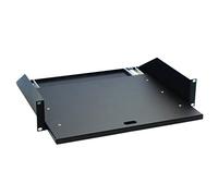 Adam Hall 87555 RACK TRAY 02 PULLOUT - 19" Rack Tray 2U with pull-out rails