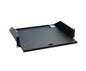 Adam Hall 87555 RACK TRAY 02 PULLOUT - 19" Rack Tray 2U with pull-out rails