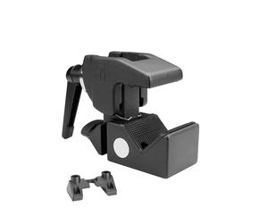 Adam Hall Accessories SUPER CLAMP MK2 - Universal Hook Clamp with Clamping Lever Black - VERSION 2