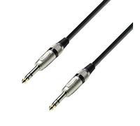Adam Hall 3 STAR Balanced Angled 1/4" TRS Jack Cable 60cm