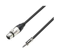 Adam Hall Cables 5 STAR MYF 0300 - Balanced Cable Neutrik® XLR female to Minijack TRS | 3 m