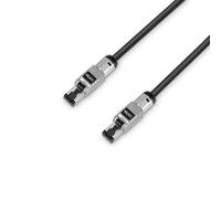 Adam Hall Cables 4 Star CAT 6 0300 I Network Cable Cat.6a (S/FTP) RJ45 to RJ45, Black, 3 m