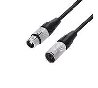 Adam Hall Cables 4 Star DGH 0150 DMX Cable REAN XLR 5-Pin Female to XLR 5-Pin Male 1.5 m