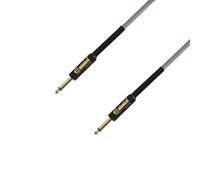 Adam Hall Cables 4 STAR IPP 0900 BRW Instrument Cable | Nylon Jacket Adam Hall Jack TS | 9 m