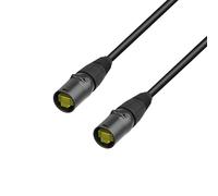 Adam Hall Cables 5 STAR ECON CAT6 RR 3m Network cable | Cat.6a (S/FTP) Neutrik etherCON, retractable | 3 m, black