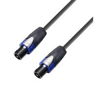 Adam Hall Cables 5 STAR S 425 SS 1500 Highly Flexible Speaker Cable 4 x 2.5 mm² 4-Pin NEUTRIK SpeakON 15 m
