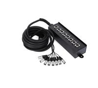 Adam Hall Cables K 8C 10 - Multicore Stagebox 8 x send | 10m
