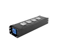 Adam Hall Cables PRO PORT 4 PP - Power Strip 1 x Power Twist Input + 5 x Power Twist Outputs