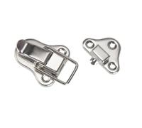 Adam Hall Hardware 1607 AH Drawbolt medium Nickel-Plated in Bag