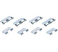 Adam Hall Hardware 2251 M2 AH - Bag of 2 Detachable Hinges Large Galvanized (Pack of 2)