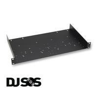 Adam Hall 19-inch Rack Cradle - Pre-Drilled 1U