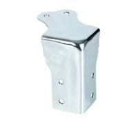 Adam Hall Large Square Flight Case Corner with Brace 76 mm