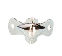 Adam Hall Nickel Plated Flight Case Corner Brace 24 x 33mm