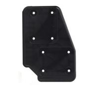 Adam Hall Polyamide Right Side Castor Plate Black