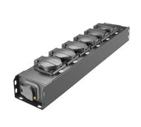Adam Hall Proport IP54 Rated Power Strip 6 EU Sockets
