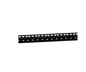 Adam Hall Single Black 19 Rack Strip with Three Holes Per U 45U