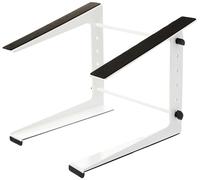 White DJ Laptop Stand Heavy Duty Metal Club Venue Disco