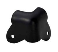 Adam Hall Steel Two Leg Flightcase Corner Black