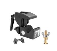 Adam Hall Accessories SUPER CLAMP SET 1 - Universal Hook Clamp with Toggle Black and with Bolt SS018