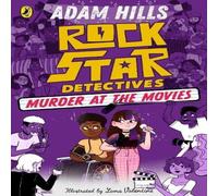 Adam Hills Rockstar Detectives: Murder at the Movies Paperback Book Adam Hills Multicolor