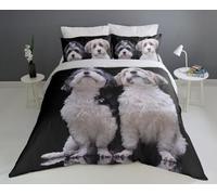 Adam Home 3D Digital Printed New Dog Duvet Cover Set With Pillowcases Home Bedroom Décor Microfiber Superking Bedding Set Made in UK |Havanese Dog