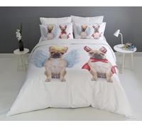 Adam Home 3D Digital Printed New Dog Duvet Cover Set With Pillowcases Home Bedroom Décor Microfiber Double Bedding Set Made in UK |Angel & Devil Dog