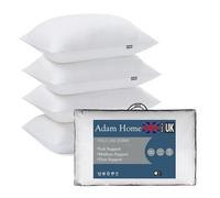 Adam Home Pillows 4 Pack Hotel Quality Side Sleeper Bounce Back Bed Pillow Quick rebound, Dust Proof Resistant Premium Filled Down Pillows Pack of 4