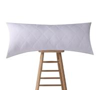 Adam Home Quilted Bolster Pillow (Super King 6FT) Non-Allergenic Orthopedic Long Pillow for Side Sleeper, Back, Neck, Pregnancy, Maternity Support, Full Body Pillow
