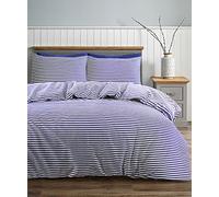 Adam Home Single Duvet Cover Set - 2 PCS Soft Microfiber single duvet cover with 1 Pillowcase (Blue, Single)