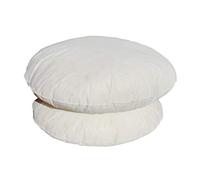 Adam Icon Round Floor Cushion with 100% Foam Filling, Inner Shredded Foam Pad Insert (32")