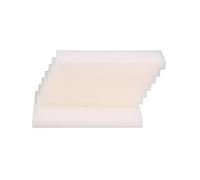 Adam Icon Upholstery White High Density Firm Foam Cushions for All type of Foam Cushioning Bench Stool window seat pads sofa Replacement Pet Bed dinning floor mat wheel chair (22" x 22" x 2")