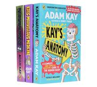 Adam Kay's 3 Books Collection Set (Kay’s Incredible Inventions, Kay's Anatomy & Kay's Marvellous Medicine)