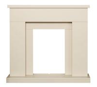 Adam Lomond Fireplace In Stone Effect, 39 Inch