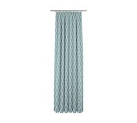Adam Maroccan Shiraz/Curtain 145 x 145 cm/Ruffle Tape/Turquoise