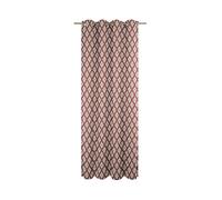Adam Maroccan Shiraz Light/Curtain 145 x 225 Eyelets Cherry Red