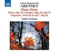 Adam Neiman – Arensky: Piano Music – CD – NAXOS
