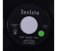 ADAM ROSS - high society twist 45 rpm single