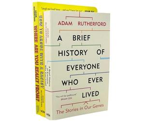Adam Rutherford 3 Books Collection Set (A Brief History of Everyone Who Ever Lived, How to Argue With a Racist & Where Are You Really From?)