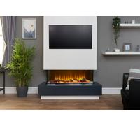 Adam Sahara Electric Inset Media Wall Panoramic Fire 42 Inch 1000mm