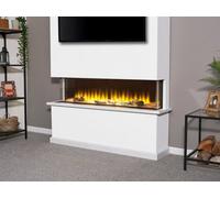 Adam Sahara Panoramic Media Wall Electric Fire, 51 Inch