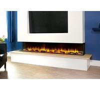 Adam Sahara Panoramic Media Wall Electric Fire 81 Inch