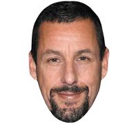 Adam Sandler (Beard) Celebrity Mask, Flat Card Face, Fancy Dress Mask