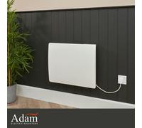 Adam Solis 1000W Ceramic Core Electric Radiator in White